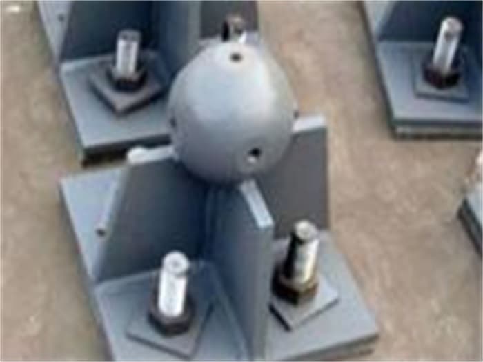 松江螺栓球网架支座